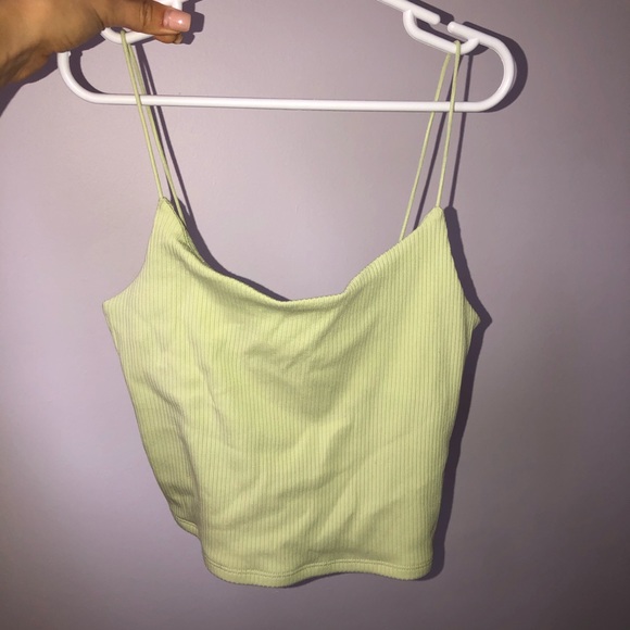 Lime green Garage tank top - Picture 2 of 5